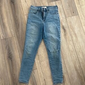 Madewell Curvy Roadtripper jeans
